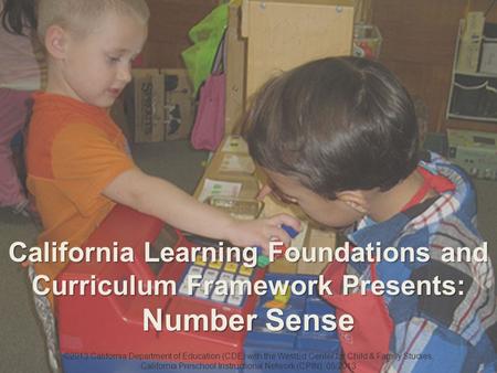 California Preschool Instructional Network (CPIN). 05/2013