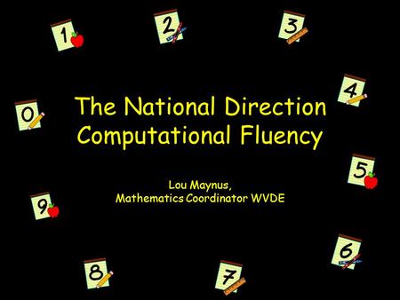 What is computational fluency?