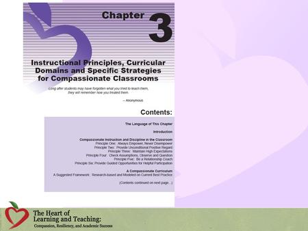 humanized or dehumanized.” “I’ve come to a frightening conclusion that I am the decisive element in the classroom. It’s my personal approach that.