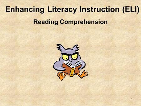 Reading Comprehension