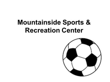 Mountainside Sports & Recreation Center. 1 What does the author mean by Scheduled league events may periodically limit public availability? Ο A. Softball.