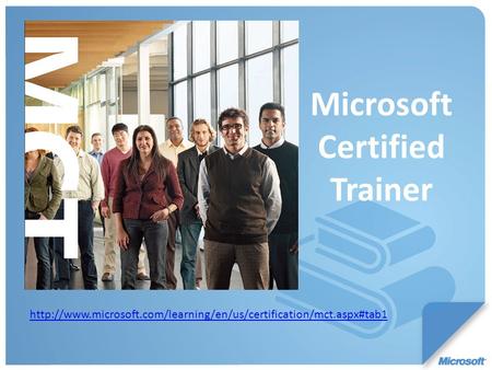 Microsoft Certified Trainer