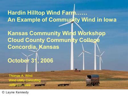 Community Wind Development