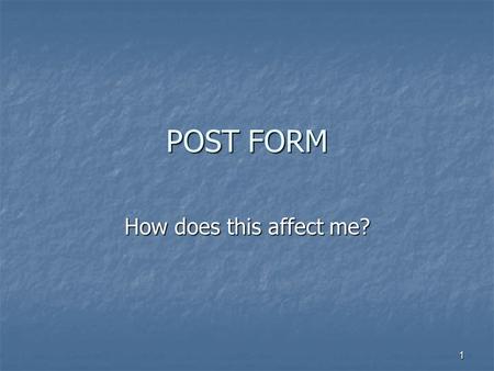 1 POST FORM How does this affect me?. 2 Tennessees Health Care Decision Act In 2004, the Health Care Decision Act was passed thus revising Tennessee law.