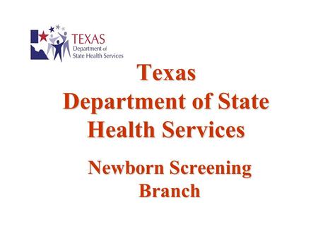 Texas Department of State Health Services