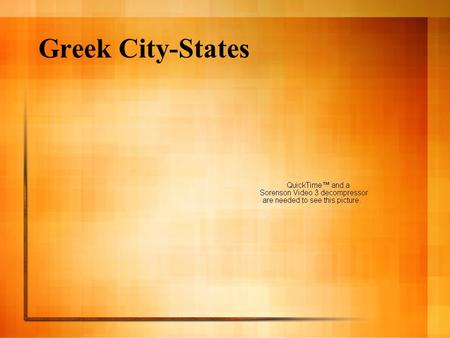 Greek City-States.