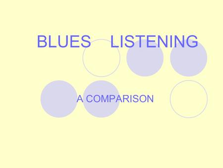 BLUES LISTENING A COMPARISON. Little Richard Good Golly, Miss Molly!