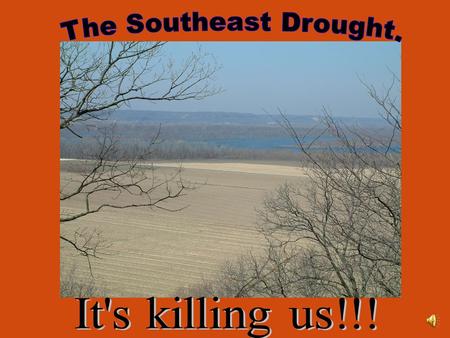 The sun is stealing our water. Theres nothing we can really do to stop it except for conserve it. What's happing now is a long period of dry weather.