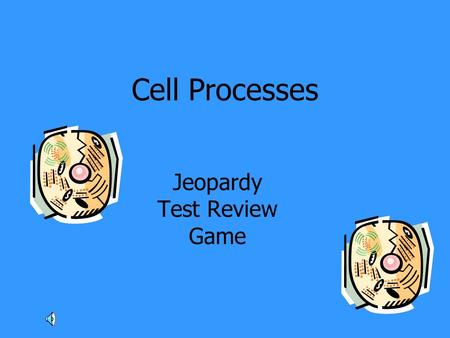 Jeopardy Test Review Game