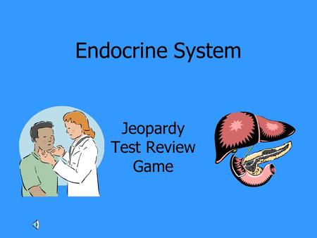 Jeopardy Test Review Game