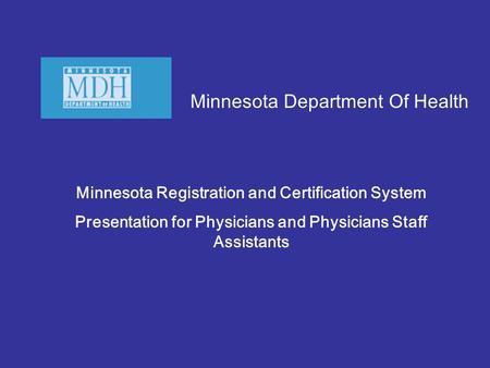 Minnesota Department Of Health