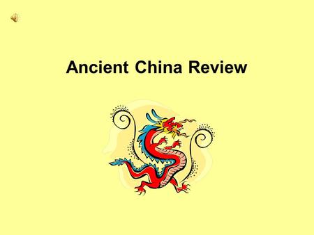 Ancient China Review.