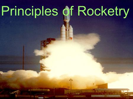 Principles of Rocketry