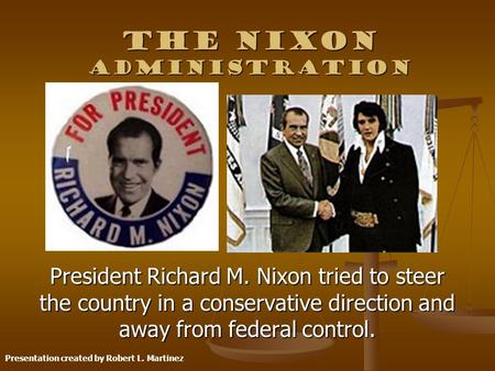 The Nixon Administration