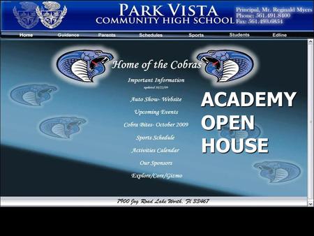 CAREER ACADEMY PROGRAMS