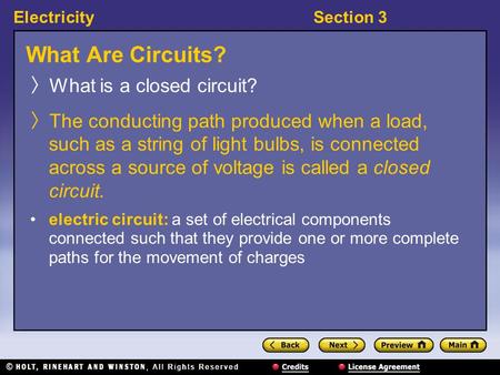 What Are Circuits? What is a closed circuit?