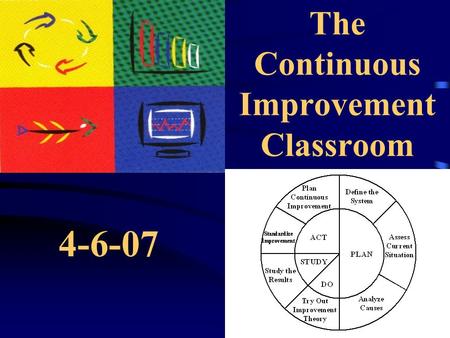 The Continuous Improvement Classroom