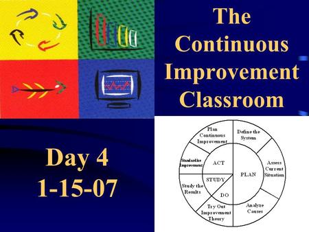 The Continuous Improvement Classroom