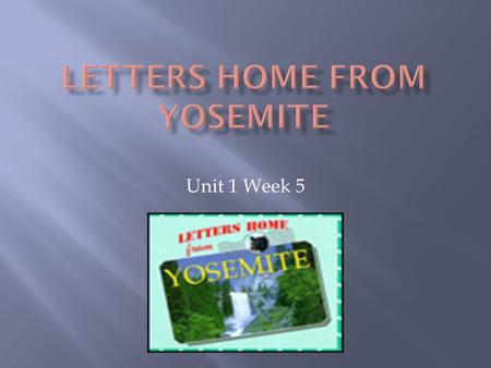 Unit 1 Week 5. Narrative Nonfiction tells the story of real people, places, or events. The narrator, or teller of the story, presents information in sequence.