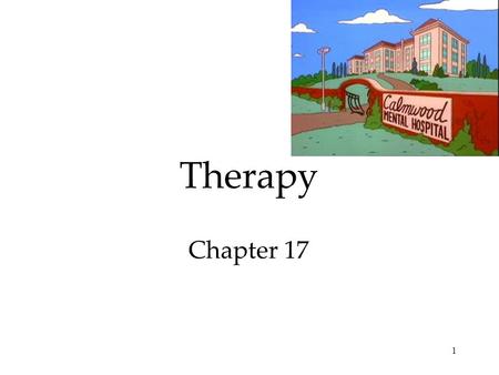 Therapy Chapter 17.