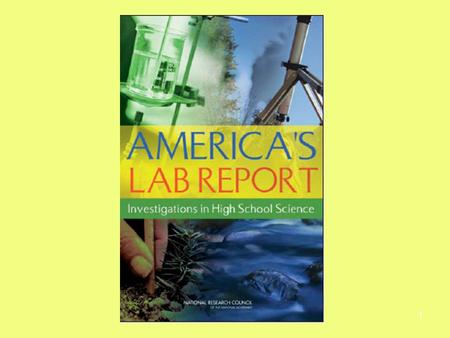 1. 2 Context for the Study Concerns about a shrinking scientific workforce General public lacks the basic understanding of science needed in a technological.