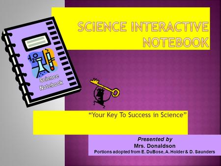 SCIENCE INTERACTIVE NOTEBOOK