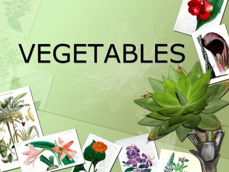 VEGETABLES.