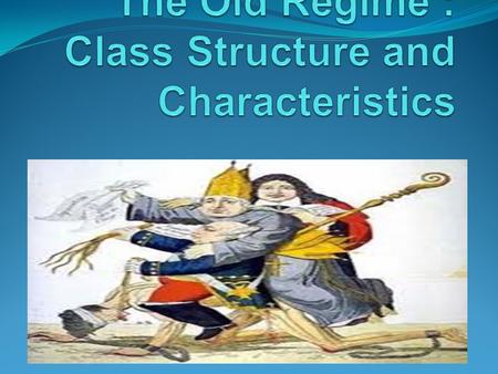 Major Features Pre-revolutionary Europe can be described by four distinct features: Aristocratic elites possessing a wide variety of inherited legal privileges.