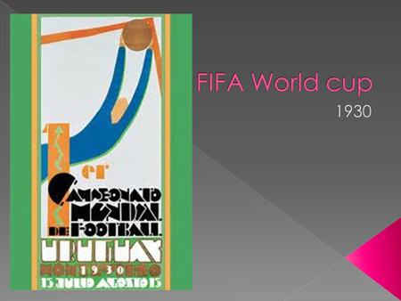  FIFA is a huge football tournament, where teams from all around the world come and play against each other, fighting for the title of FIFA. It only.