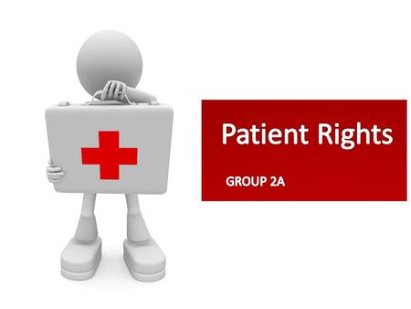 - Being hospitalized can be a very intimidating experience. - Patients find themselves thrown into a foreign environment and often feel that they.