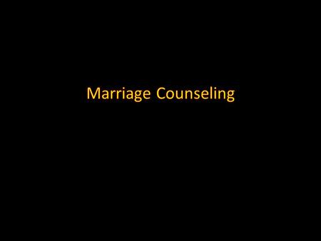 To resolve interpersonal conflicts and to help a couple agree or disagree constructively To encourage each individual to meet the emotional needs of their.