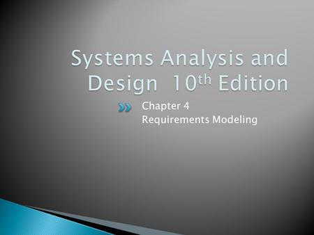 Systems Analysis and Design 10th Edition