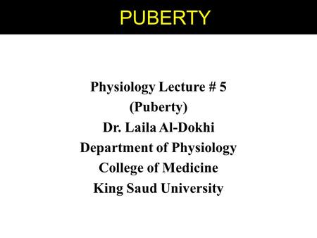 Department of Physiology