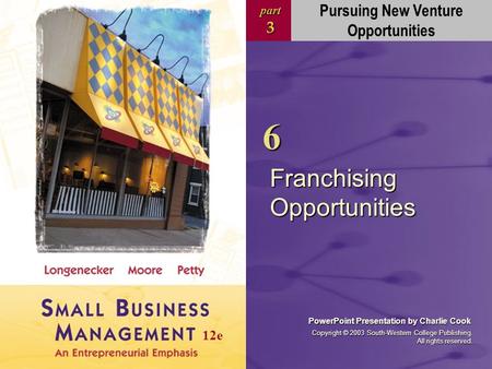 Franchising Opportunities