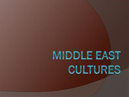 Middle Eastern Ethnic Groups  Arab  Jewish  Kurd  Persian  Turk.