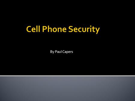 By Paul Capers.  A cell phone is a portable telephone that does not use a wired connection. It connects to a wireless carrier network using radio waves.