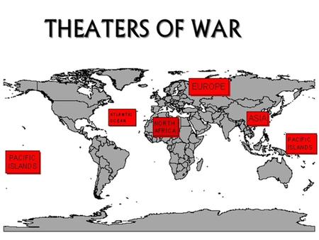 1 2 HITLER’S WW II PARTNERS 3 Brazil India THE ALLIED POWERS IN WW II.