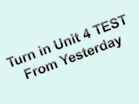 MONDAYTUESDAYWEDNESDAYTHURSDAYFRIDAY DEC 3 UNIT 4 TEST DEC 4 Sequences & Series DEC 5 Sequences & Series DEC 6 Post Test in Computer Lab DEC 7 Sequences.