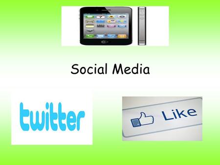 Social Media. Lesson Objectives I will have the opportunity to investigate how political parties operate online I will have the opportunity to explain.