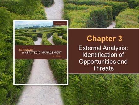 External Analysis: Identification of Opportunities and Threats