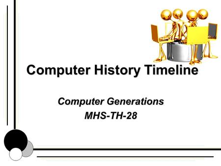 Computer History Timeline