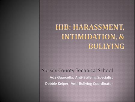 Bullying is aggressive behavior that is intentional and that involves an imbalance of power. Most often, it is repeated over time.