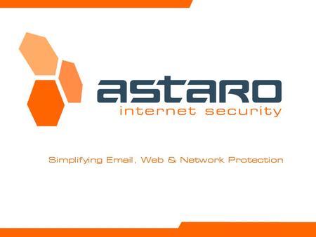 Astaro Overview – Page 2 © Astaro 2008 Agenda  Internet Security today  Astaro Company Overview  Astaro Product Overview  Summary  Appendix - Astaro.