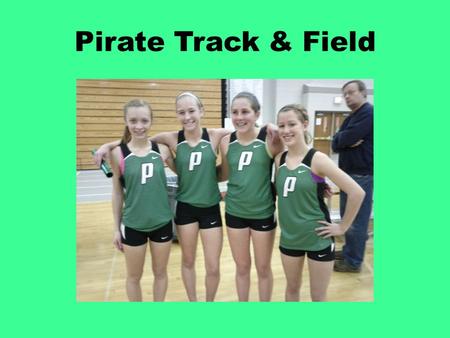 Pirate Track & Field.