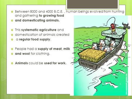 The Neolithic Revolution