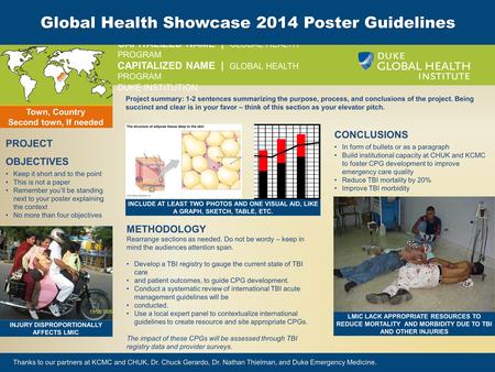 CAPITALIZED NAME | GLOBAL HEALTH PROGRAM CAPITALIZED NAME | GLOBAL HEALTH PROGRAM DUKE INSTITUTION INJURY DISPROPORTIONALLY AFFECTS LMIC METHODOLOGY Rearrange.