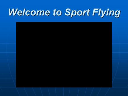 Welcome to Sport Flying