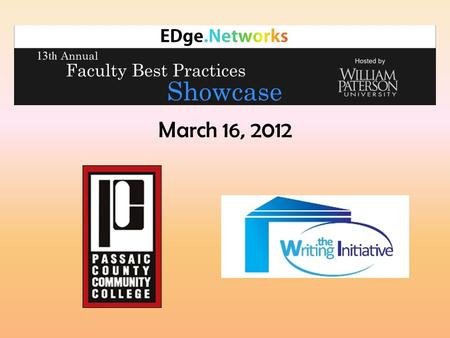 March 16, 2012. Creating a Helpdesk Where None Exists Elizabeth Nesius Writing Center Coordinator Passaic County Community College.