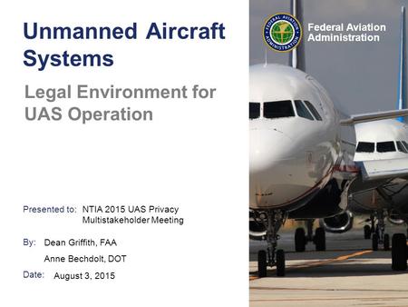 Unmanned Aircraft Systems