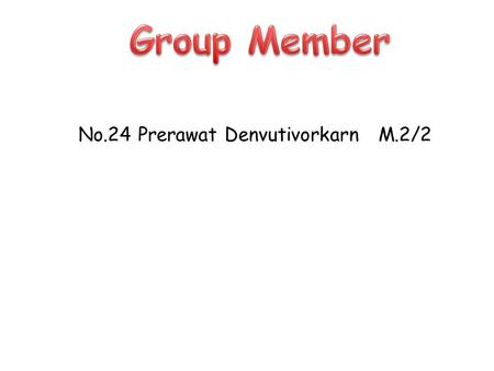 No.24 Prerawat Denvutivorkarn M.2/2. Definition: antivirus is protective software designed to defend your computer against malicious software. Malicious.